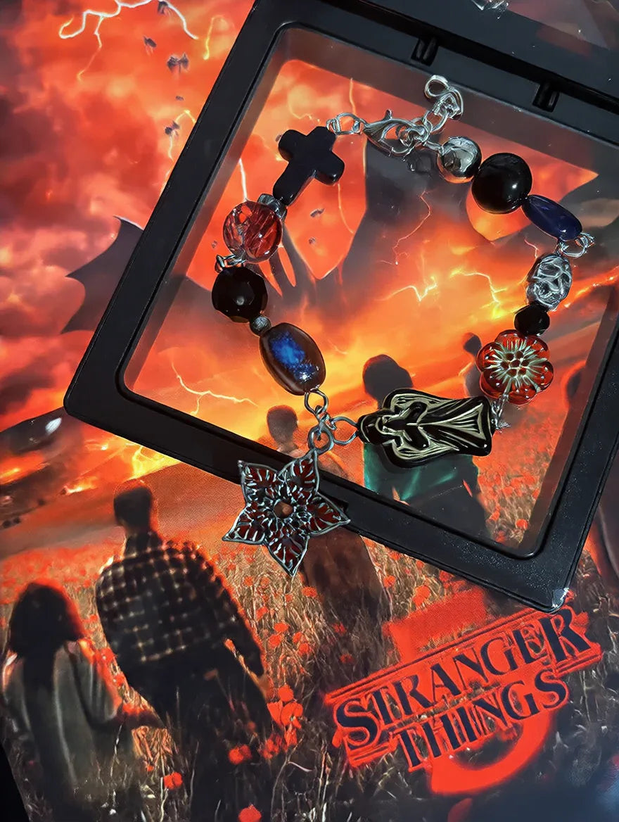 Stranger Things Themed Woven Bracelet - CasaMontevia