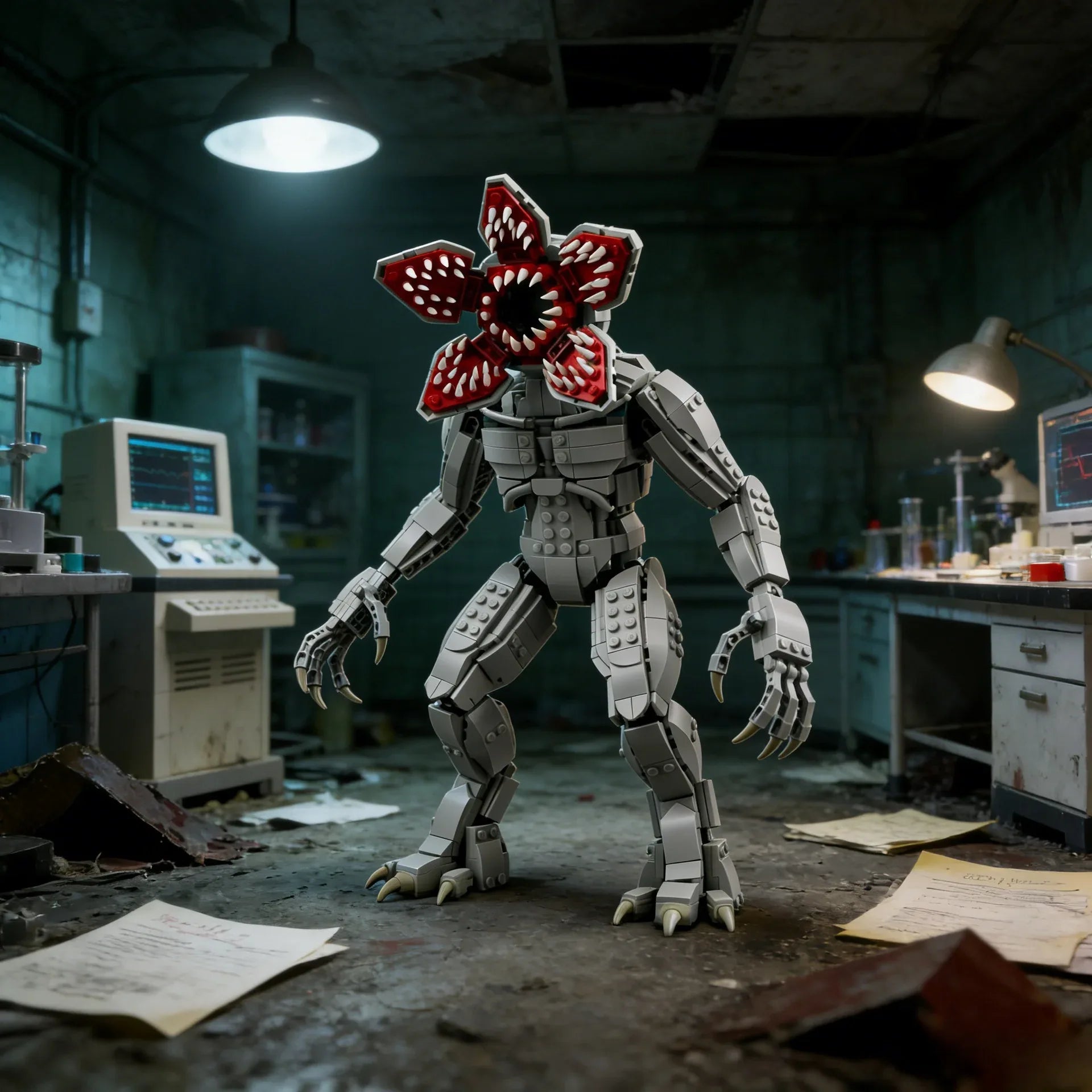 Stranger Things Demogorgon Building Blocks - CasaMontevia