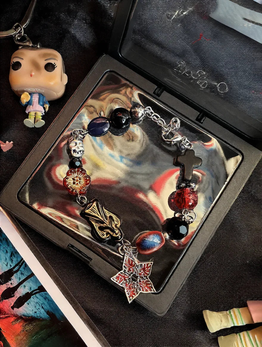 Stranger Things Themed Woven Bracelet - CasaMontevia