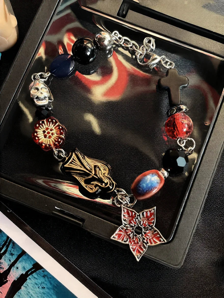 Stranger Things Themed Woven Bracelet - CasaMontevia