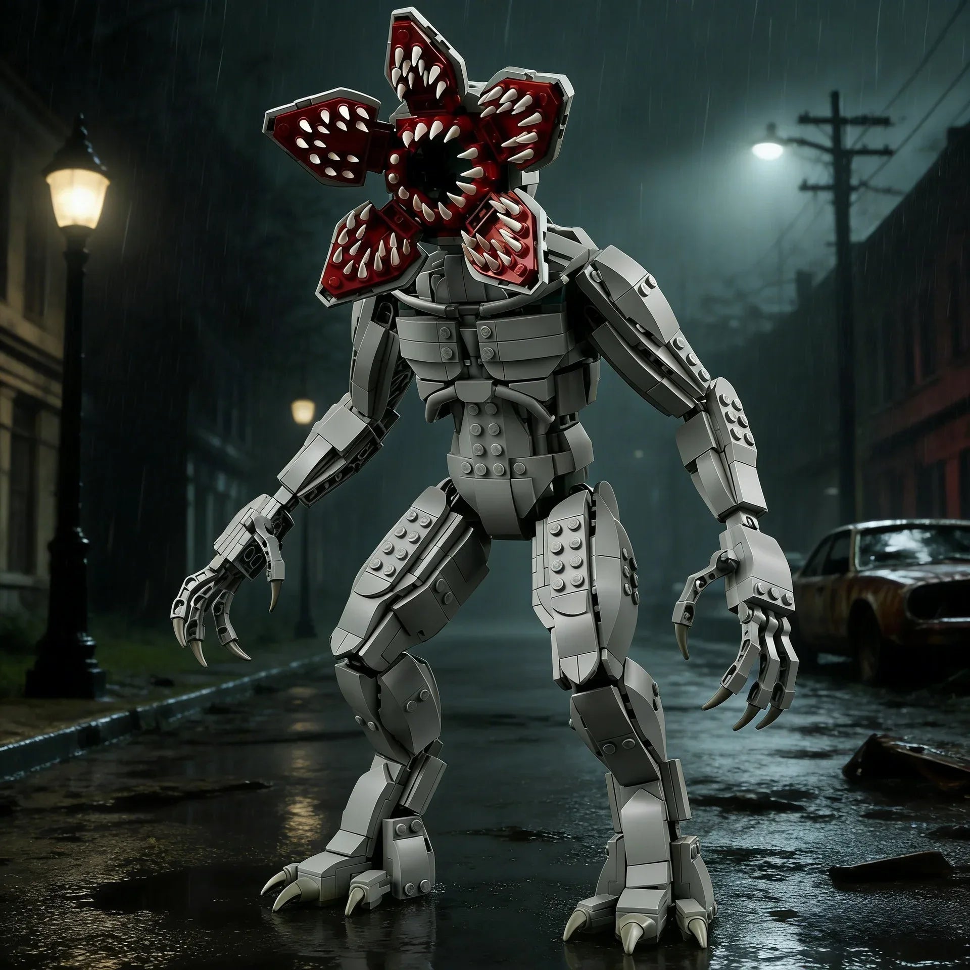 Stranger Things Demogorgon Building Blocks - CasaMontevia