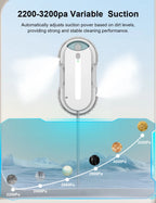 SmartGlide 4-in-1 Intelligent Window Cleaning Robot with Dual Spray & Adaptive Suction