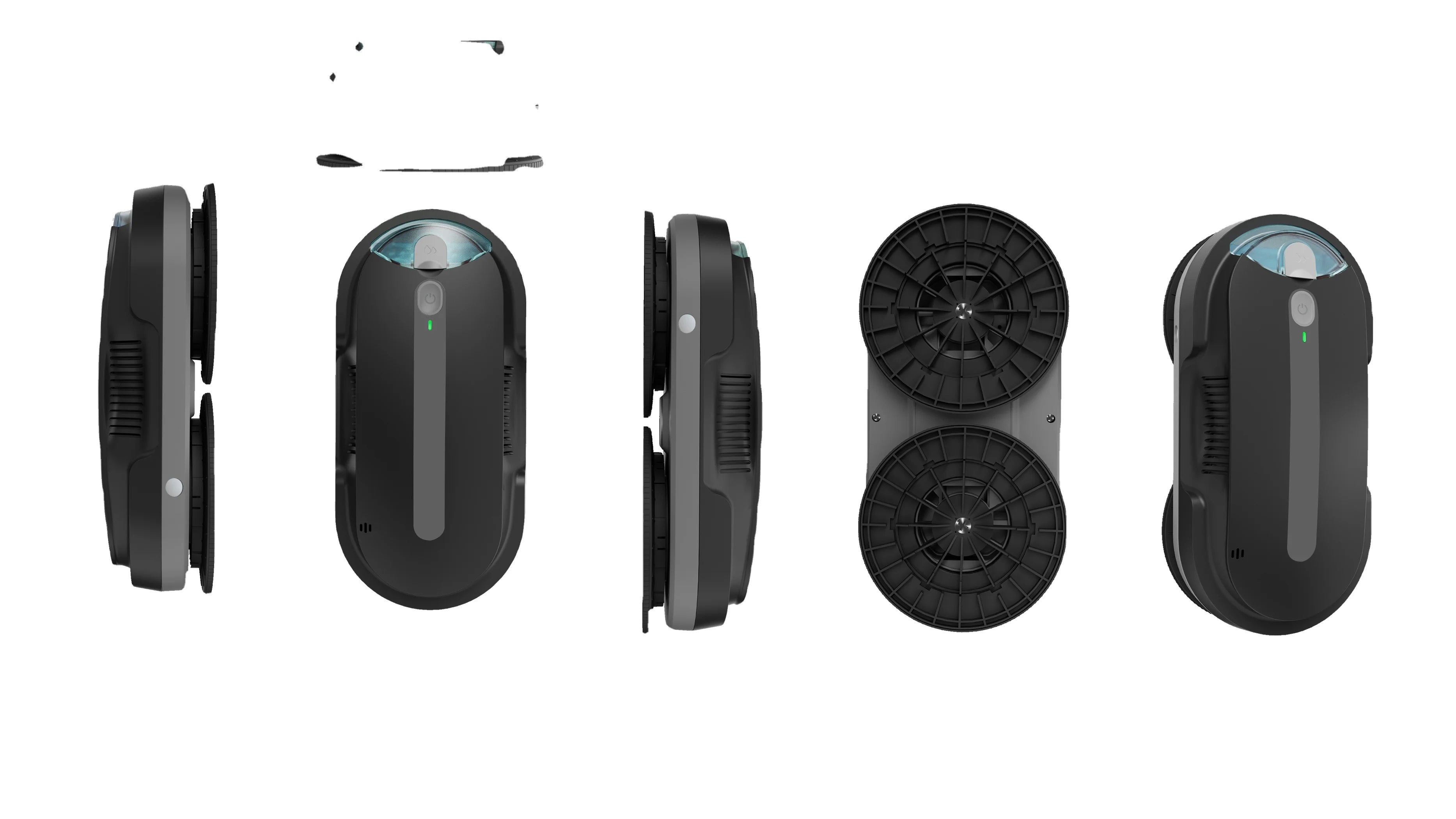 SmartGlide 4-in-1 Intelligent Window Cleaning Robot with Dual Spray & Adaptive Suction