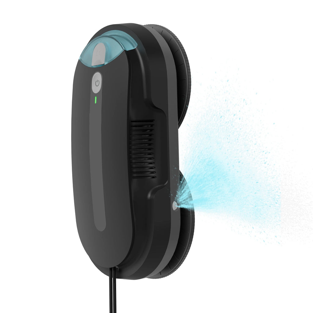 SmartGlide 4-in-1 Intelligent Window Cleaning Robot with Dual Spray & Adaptive Suction