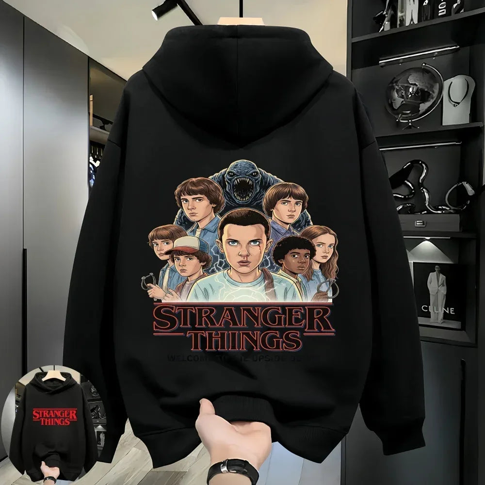 Hellfire Club Monster Matching Hoodie 2026 Stranger Things - Couples & Family Trendy Casual Printed Sweatshirt - CasaMontevia