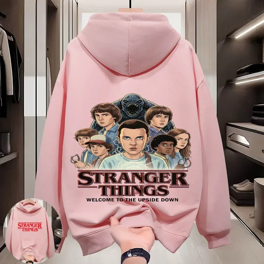 Hellfire Club Monster Matching Hoodie 2026 Stranger Things - Couples & Family Trendy Casual Printed Sweatshirt - CasaMontevia