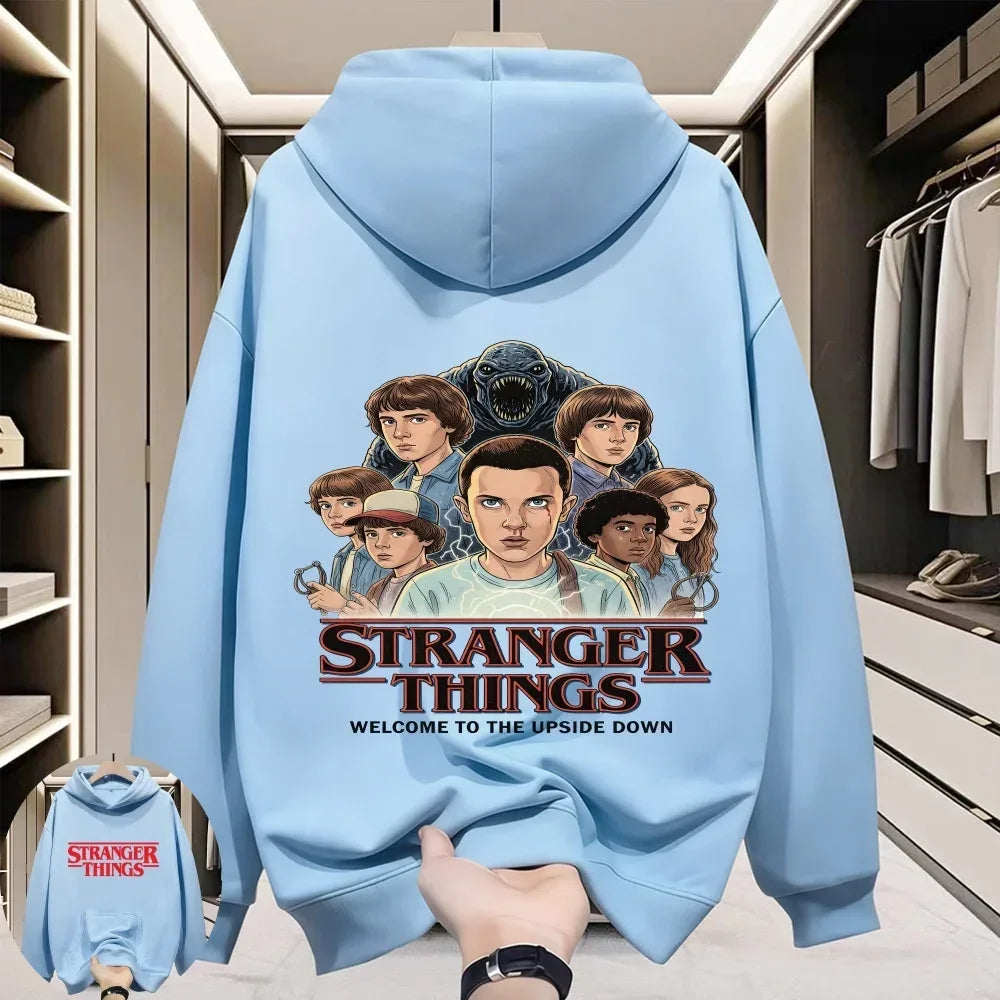 Hellfire Club Monster Matching Hoodie 2026 Stranger Things - Couples & Family Trendy Casual Printed Sweatshirt - CasaMontevia