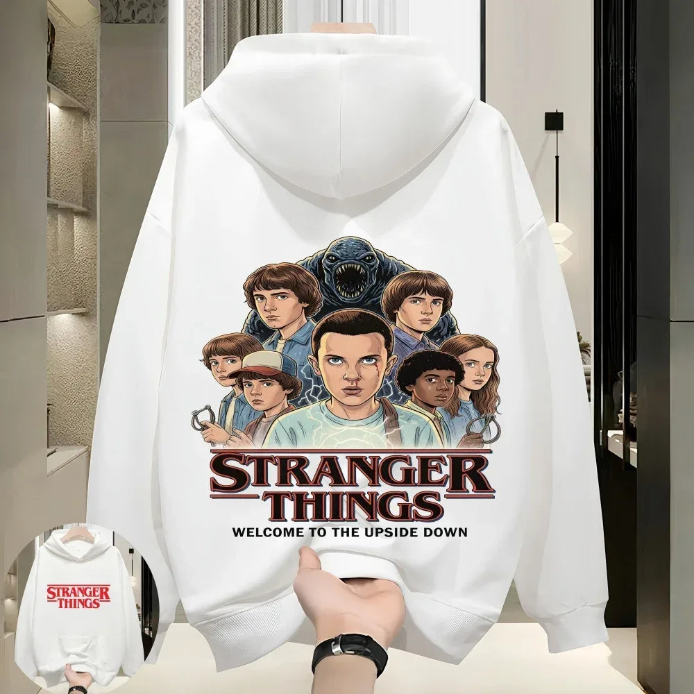 Hellfire Club Monster Matching Hoodie 2026 Stranger Things - Couples & Family Trendy Casual Printed Sweatshirt - CasaMontevia