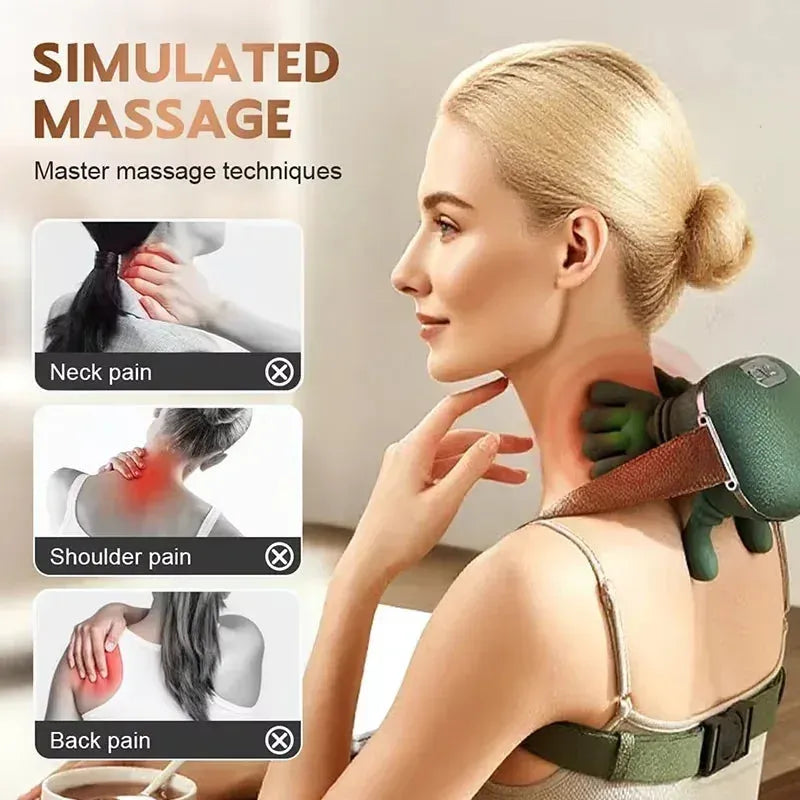 Rechargeable Neck & Shoulder Massager - CasaMontevia