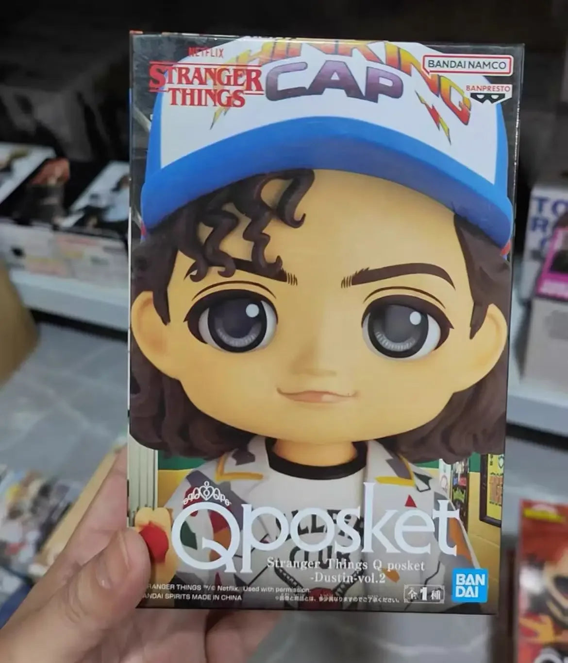 100% Original in Stock Bandai Spirits BANPRESTO Q Posket, Stranger Things Q Posket Stranger Things Dustin Henderson Garage Kit - CasaMontevia