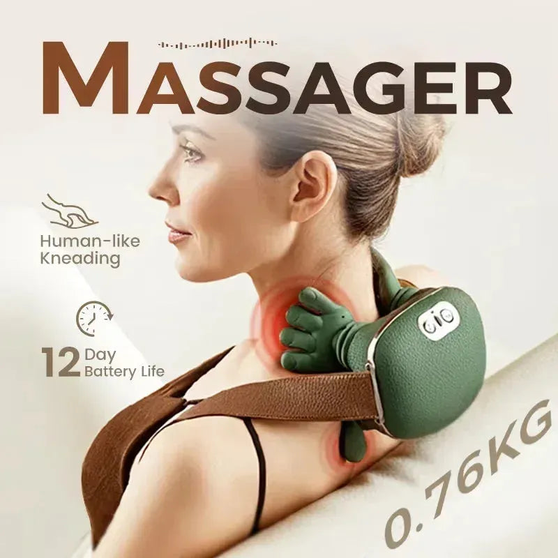 Rechargeable Neck & Shoulder Massager - CasaMontevia