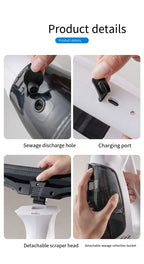 Cordless Electric Window Cleaner | Streak-Free Glass Cleaning Made Easy