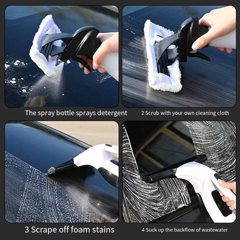 Cordless Electric Window Cleaner | Streak-Free Glass Cleaning Made Easy