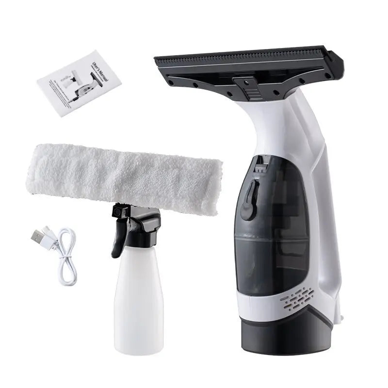 Cordless Electric Window Cleaner | Streak-Free Glass Cleaning Made Easy