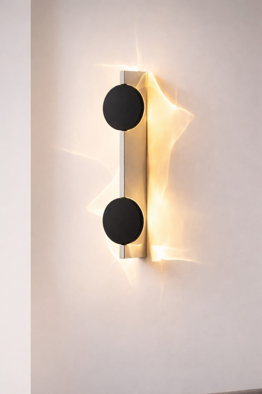 Modern Rotatable LED Wall Sconce – Stainless Steel Corrugated Design